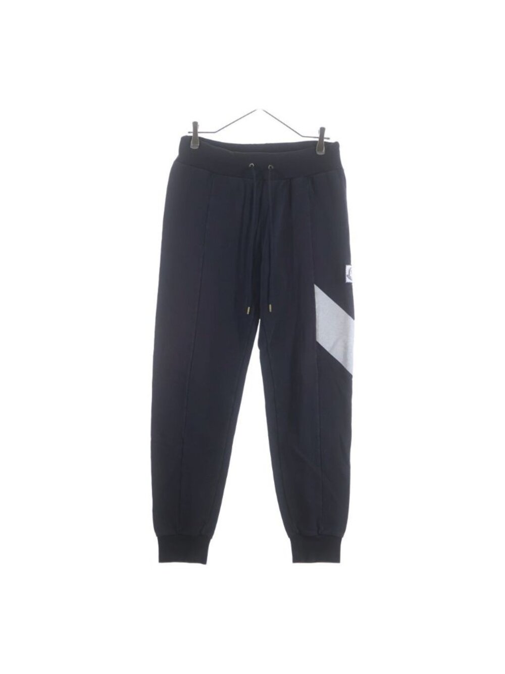 Moncler Gamme Bleu Pantalone Logo Patch Sweatshirt Pants Navy
